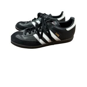 Adidas Samba leather shoes full black size US10 019000